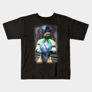 Jade Mortal Kombat (Mortal Kombat X) Good Characters - Poster,sticker and more. Kids T-Shirt